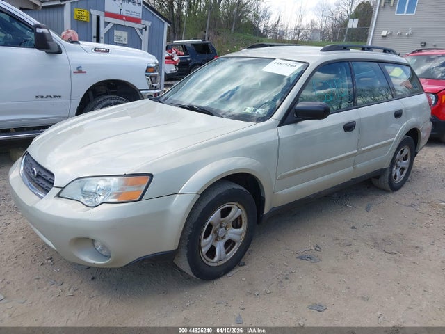 2007 Subaru Outback 2.5i Basic მანქანა იყიდება აუქციონზე, vin: 4S4BP61C476312955, აუქციონის ნომერი: 44825240