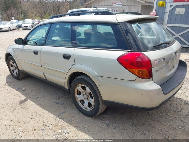 2007 Subaru Outback 2.5i Basic მანქანა იყიდება აუქციონზე, vin: 4S4BP61C476312955, აუქციონის ნომერი: 44825240