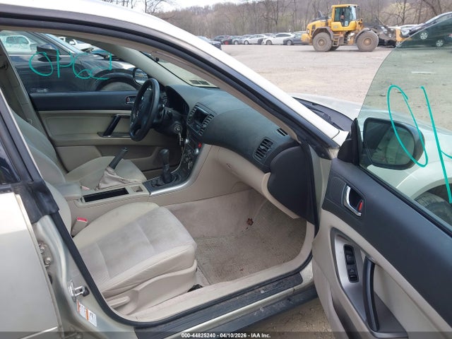 2007 Subaru Outback 2.5i Basic მანქანა იყიდება აუქციონზე, vin: 4S4BP61C476312955, აუქციონის ნომერი: 44825240