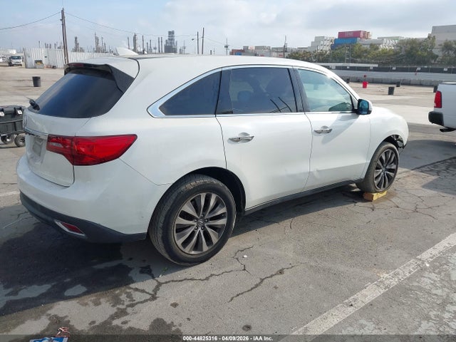 Aukcja sprzedaży 2015 Acura Mdx Technology Package, vin: 5FRYD3H47FB012865, numer aukcji: 44825316