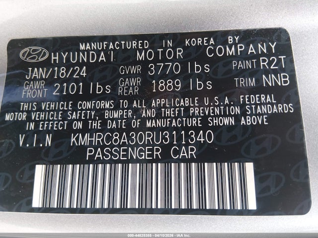 Hyundai Venue Sel 2024 KMHRC8A30RU311340 Image 9