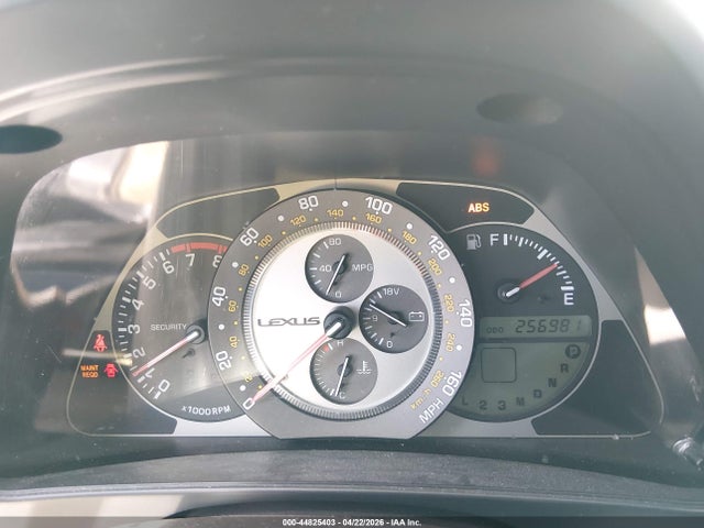 Aukcja sprzedaży 2005 Lexus Is 300, vin: JTHBD192250098722, numer aukcji: 44825403