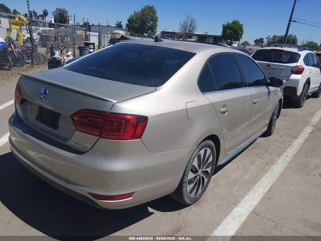 Продажа на аукционе авто 2013 Volkswagen Jetta Hybrid Sel Premium, vin: 3VW637AJ1DM272848, номер лота: 44825430