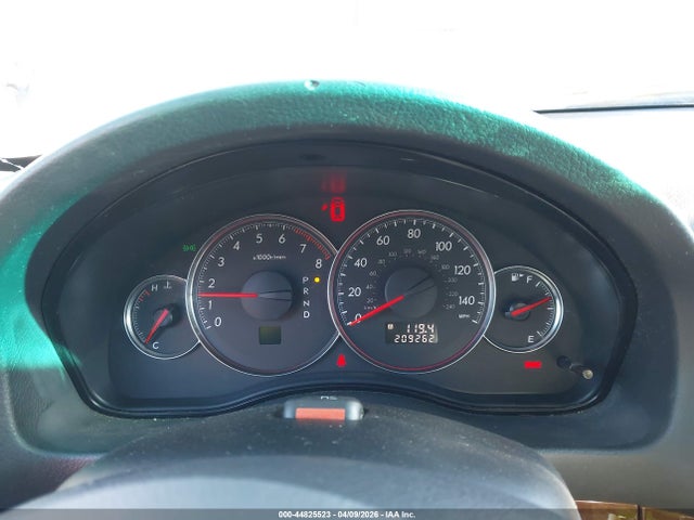 2008 Subaru Outback 2.5i Limited/2.5i Limited L.l. Bean Edition მანქანა იყიდება აუქციონზე, vin: 4S4BP62C687316516, აუქციონის ნომერი: 44825523