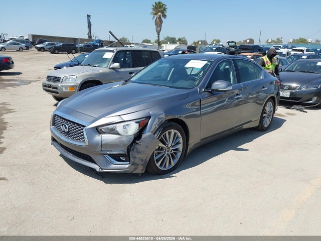 2024 Infiniti Q50 Luxe მანქანა იყიდება აუქციონზე, vin: JN1EV7BP6RM600976, აუქციონის ნომერი: 44825610