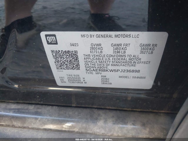 Продаж на аукціоні авто 2023 Buick Enclave Essence Fwd, vin: 5GAERBKW5PJ236898, номер лоту: 44825710