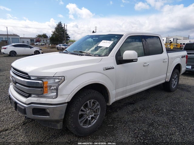 2020 Ford F-150 Lariat მანქანა იყიდება აუქციონზე, vin: 1FTEW1E52LKE40843, აუქციონის ნომერი: 44825751
