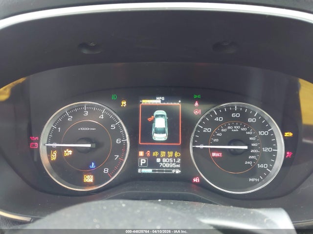 2019 Subaru Crosstrek 2.0i Limited მანქანა იყიდება აუქციონზე, vin: JF2GTANC1KH370605, აუქციონის ნომერი: 44825764