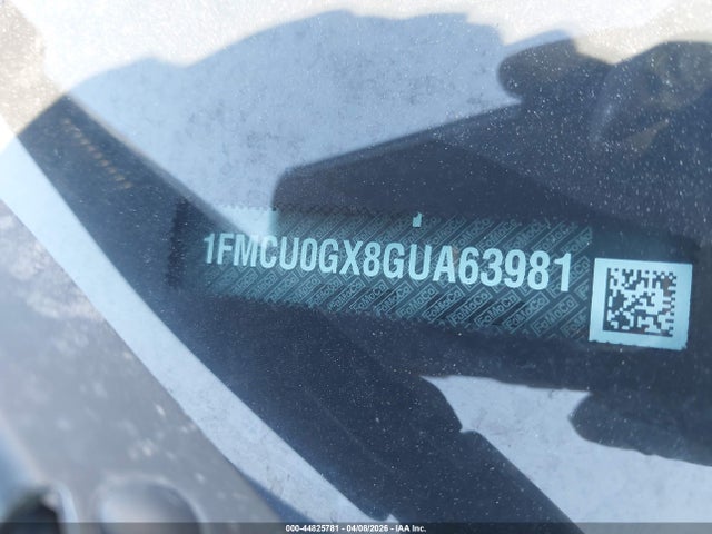 Продажа на аукционе авто 2016 Ford Escape Se, vin: 1FMCU0GX8GUA63981, номер лота: 44825781
