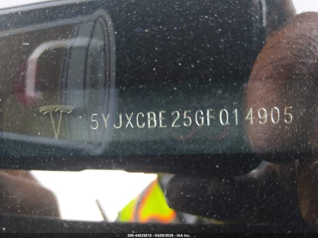 Продаж на аукціоні авто 2016 Tesla Model X 60d/70d/75d/90d/p100d, vin: 5YJXCBE25GF014905, номер лоту: 44825815