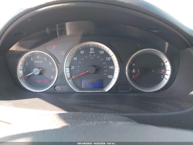 2009 Hyundai Sonata Gls V6 მანქანა იყიდება აუქციონზე, vin: 5NPET46F79H418040, აუქციონის ნომერი: 44825824
