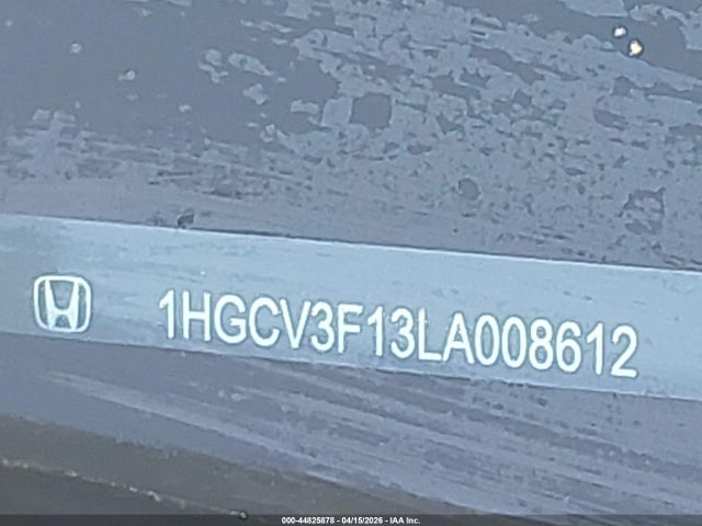 Продаж на аукціоні авто 2020 Honda Accord Hybrid, vin: 1HGCV3F13LA008612, номер лоту: 44825878