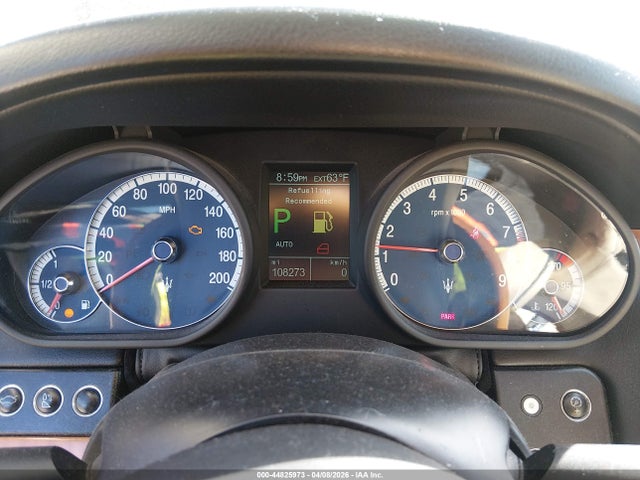 2008 MASERATI QUATTROPORTE ZAMFE39AX80033250 Photo 6