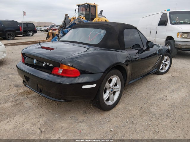 2001 Bmw Z3 2.5i მანქანა იყიდება აუქციონზე, vin: WBACN33461LM01662, აუქციონის ნომერი: 44825976
