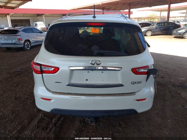 2015 Infiniti Qx60 მანქანა იყიდება აუქციონზე, vin: 5N1AL0MM5FC547809, აუქციონის ნომერი: 44825980