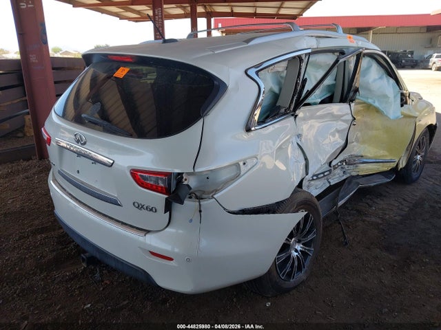 2015 Infiniti Qx60 მანქანა იყიდება აუქციონზე, vin: 5N1AL0MM5FC547809, აუქციონის ნომერი: 44825980