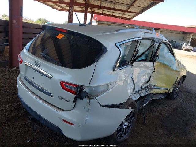 2015 Infiniti Qx60 მანქანა იყიდება აუქციონზე, vin: 5N1AL0MM5FC547809, აუქციონის ნომერი: 44825980