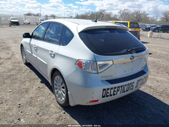 44826004 :رقم المزاد ، JF1GH61698H809769 vin ، 2008 Subaru Impreza 2.5i مزاد بيع