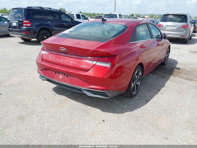 2021 Hyundai Elantra Limited მანქანა იყიდება აუქციონზე, vin: KMHLP4AG6MU063805, აუქციონის ნომერი: 44826016