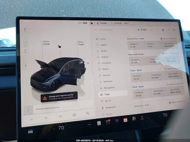 Aukcja sprzedaży 2026 Tesla Model Y All-wheel Drive/long Range Launch Series/premium All-wheel Drive, vin: 7SAYGDEE6TF588778, numer aukcji: 44826035