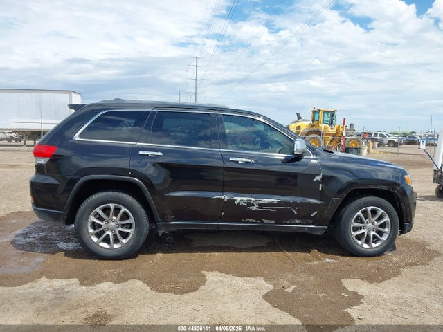 Продажа на аукционе авто 2015 Jeep Grand Cherokee Limited, vin: 1C4RJFBG3FC705724, номер лота: 44826111