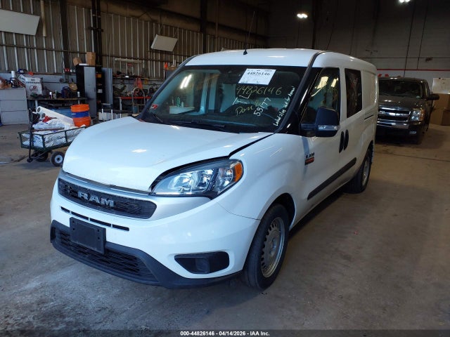 2022 Ram Promaster City Cargo Van მანქანა იყიდება აუქციონზე, vin: ZFBHRFAB3N6W56325, აუქციონის ნომერი: 44826146