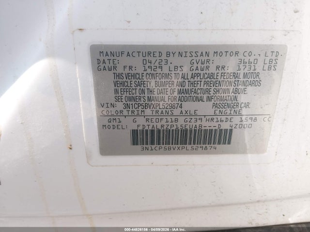 2023 NISSAN KICKS 3N1CP5BVXPL529874 Photo 8