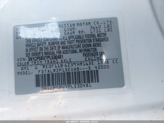 Nissan Kicks S Xtronic Cvt 2023 3N1CP5BV7PL530481 Image 9