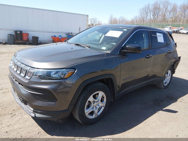 Продажа на аукционе авто 2022 Jeep Compass Sport Fwd, vin: 3C4NJCAB3NT224877, номер лота: 44826217