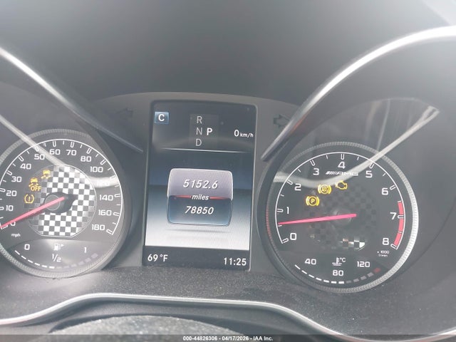 44826306 :رقم المزاد ، WDDWJ6EB2HF460456 vin ، 2017 Mercedes-benz Amg C 43 4matic مزاد بيع