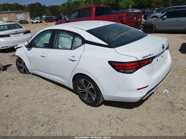 2020 Nissan Sentra Sv Xtronic Cvt მანქანა იყიდება აუქციონზე, vin: 3N1AB8CV8LY255321, აუქციონის ნომერი: 44826624
