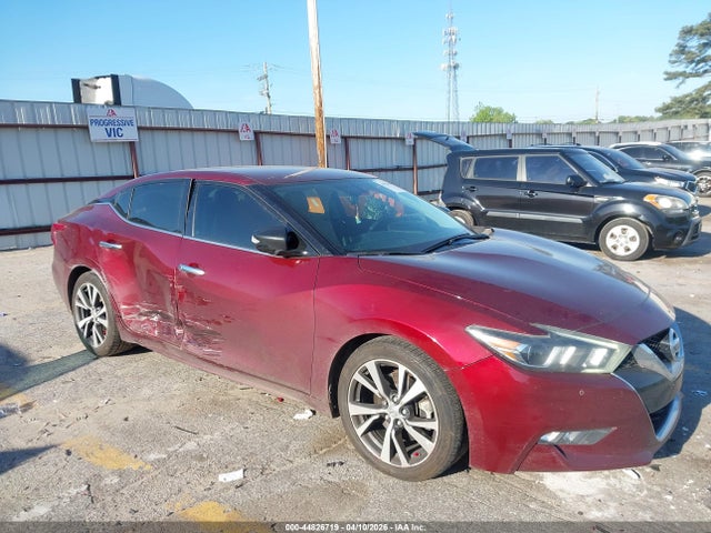 Продажа на аукционе авто 2016 Nissan Maxima 3.5 Sv, vin: 1N4AA6AP7GC388097, номер лота: 44826719