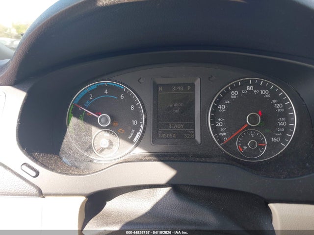 Aukcja sprzedaży 2013 Volkswagen Jetta Hybrid Sel, vin: 3VW637AJ5DM316950, numer aukcji: 44826757