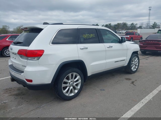 44826852 :رقم المزاد ، 1C4RJFBG3HC822223 vin ، 2017 Jeep Grand Cherokee Limited 4x4 مزاد بيع