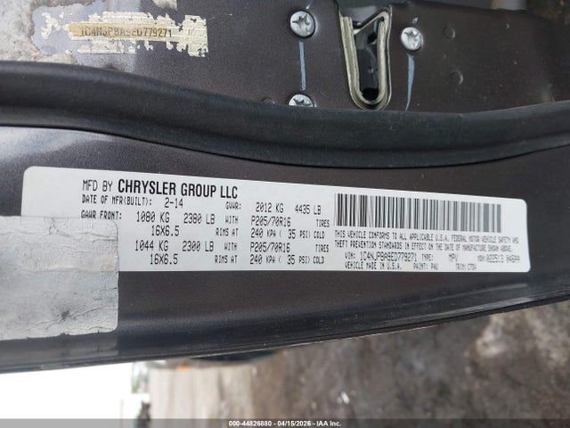 1C4NJPBA9ED779271 Jeep Patriot Sport