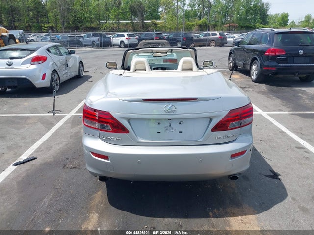 2010 Lexus Is 250c მანქანა იყიდება აუქციონზე, vin: JTHFF2C2XA2513858, აუქციონის ნომერი: 44826901