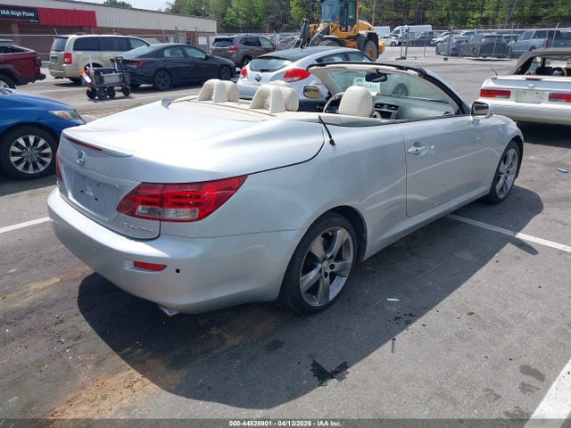 2010 Lexus Is 250c მანქანა იყიდება აუქციონზე, vin: JTHFF2C2XA2513858, აუქციონის ნომერი: 44826901