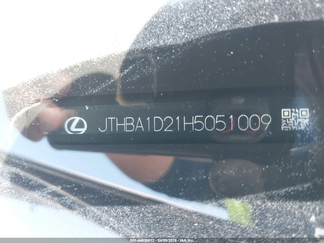 Продаж на аукціоні авто 2017 Lexus Is 200t, vin: JTHBA1D21H5051009, номер лоту: 44826912