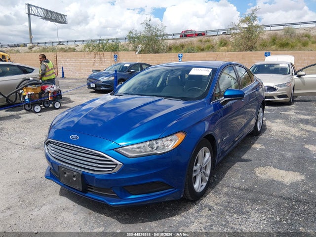 2018 FORD FUSION HYBRID 3FA6P0UU7JR209438 Photo 1