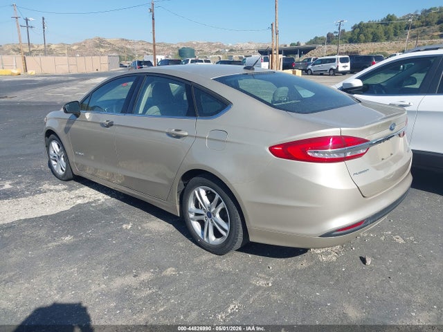 3FA6P0UU5JR209437 Ford Fusion Hybrid S