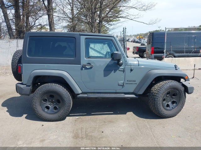 2014 Jeep Wrangler Sport მანქანა იყიდება აუქციონზე, vin: 1C4AJWAG7EL155702, აუქციონის ნომერი: 44827036