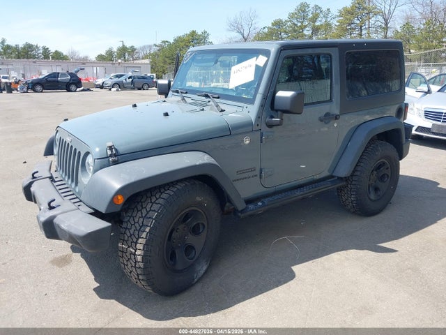 2014 Jeep Wrangler Sport მანქანა იყიდება აუქციონზე, vin: 1C4AJWAG7EL155702, აუქციონის ნომერი: 44827036
