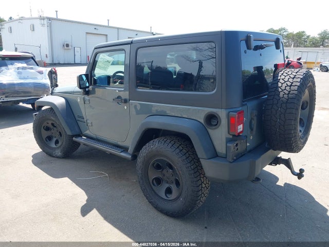 2014 Jeep Wrangler Sport მანქანა იყიდება აუქციონზე, vin: 1C4AJWAG7EL155702, აუქციონის ნომერი: 44827036