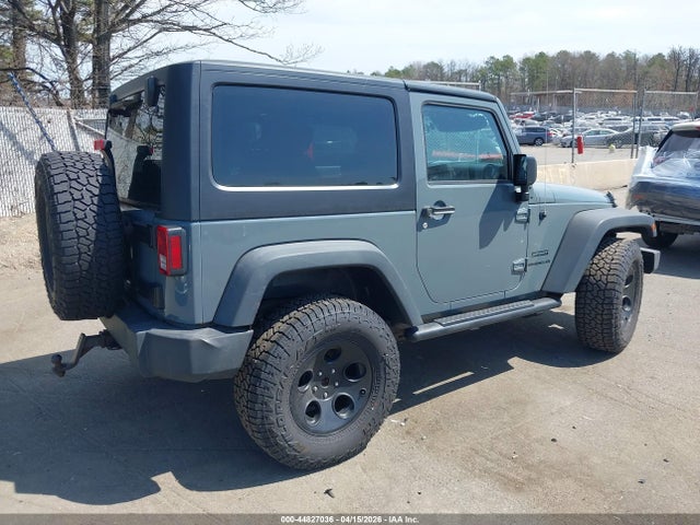 2014 Jeep Wrangler Sport მანქანა იყიდება აუქციონზე, vin: 1C4AJWAG7EL155702, აუქციონის ნომერი: 44827036