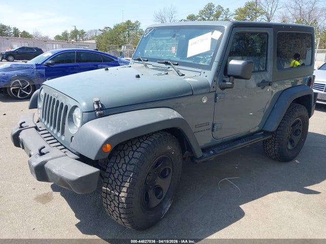 2014 Jeep Wrangler Sport მანქანა იყიდება აუქციონზე, vin: 1C4AJWAG7EL155702, აუქციონის ნომერი: 44827036