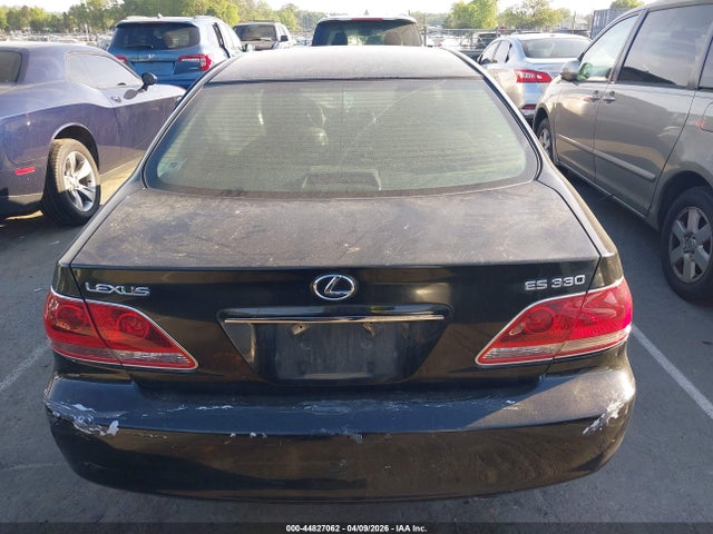Продажа на аукционе авто 2005 Lexus Es 330, vin: JTHBA30G655063309, номер лота: 44827062