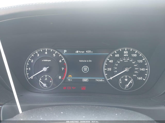 2018 Genesis G90 5.0 Ultimate მანქანა იყიდება აუქციონზე, vin: KMHG54JH7JU041548, აუქციონის ნომერი: 44827082