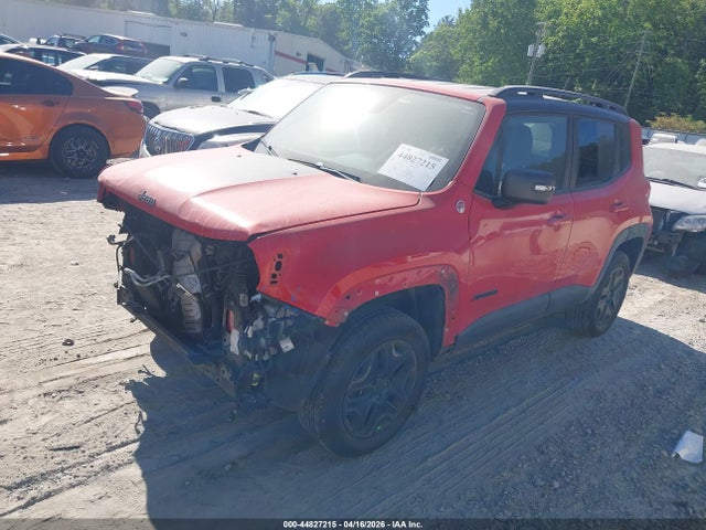 2018 Jeep Renegade Trailhawk 4x4 მანქანა იყიდება აუქციონზე, vin: ZACCJBCB4JPH12378, აუქციონის ნომერი: 44827215