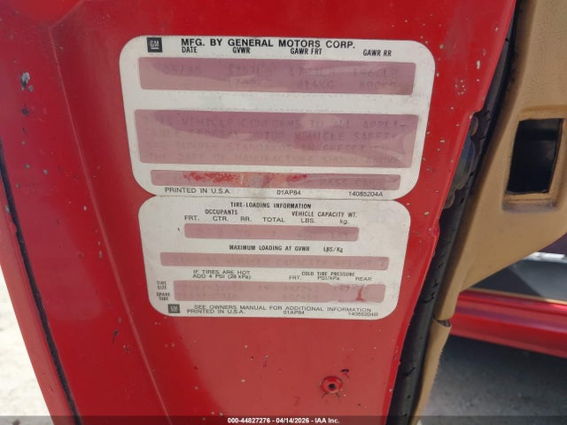 1985 CHEVROLET CORVETTE 1G1YY0780F5131246 Photo 8