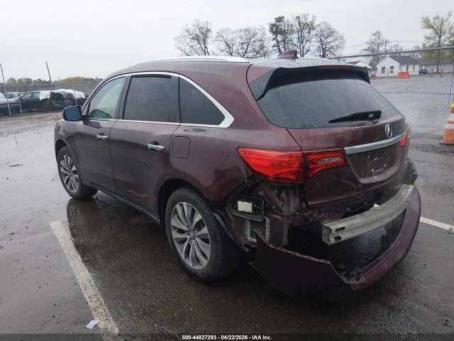 44827293 :رقم المزاد ، 5FRYD4H48EB023393 vin ، 2014 Acura Mdx Technology Package مزاد بيع